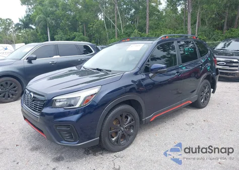2021 Subaru Forester Sport z USA, uszkodzony, nr VIN JF2SKARC0MH437804